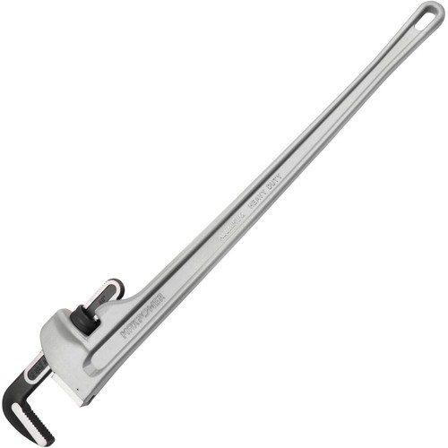 Aluminum pipe wrench 122cm - aluminum,