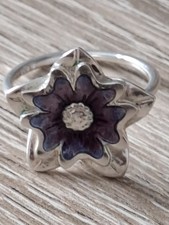 Ortak silver primrose ring