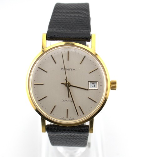 Zenith quartz solid 9ct - solid, gold