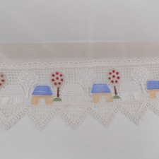 Vintage Embroidered Curtain