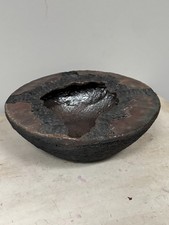 Studio Pottery Raku Lava style