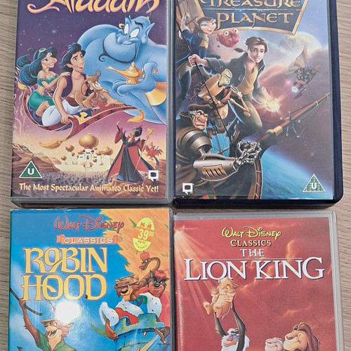 Walt disney vhs bundle - walt,