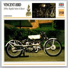 Vincent-HRD 1000cc Rapide 1938