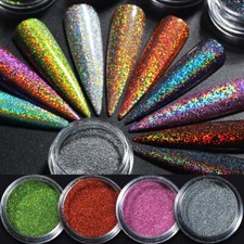 Holographic Nail Powder With