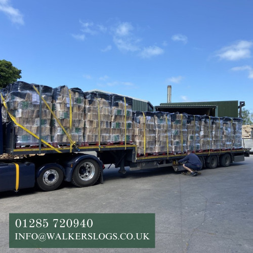 Walker logs lorry - lorry, load