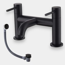 Black Bath Tap Mono Mixer