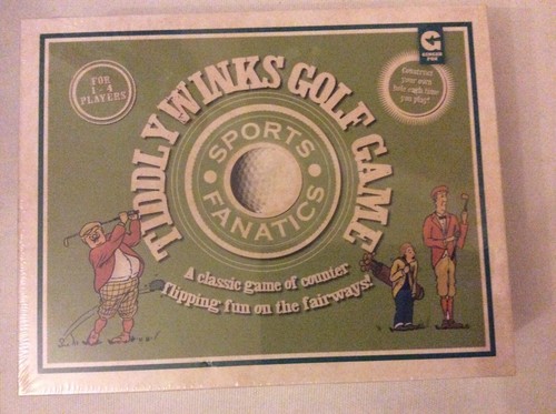 Tiddly winks golf - tiddly, game