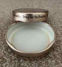 2 ex Branston Pickle Spare Metal Screw Top Safety Button Jar Lids, 70mm diameter