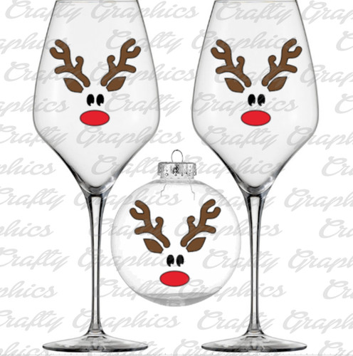 Diy reindeer faces vinyl - diy,