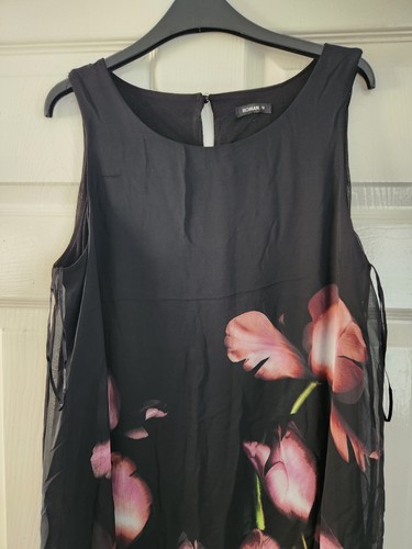 Floral print double layer - print,