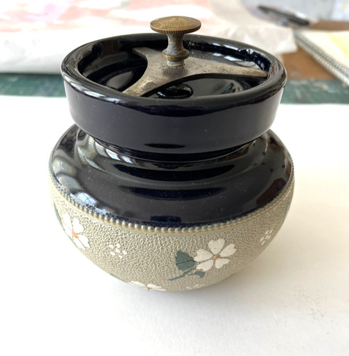 Langley tobacco jar - jar, with