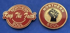 NORTHERN SOUL BADGE SET  - 2