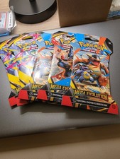 Mega Evolutions Sleeved Booster Pack (X5)
