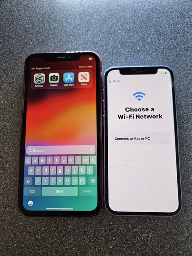Faulty apple iphone 12 - 2x, 11