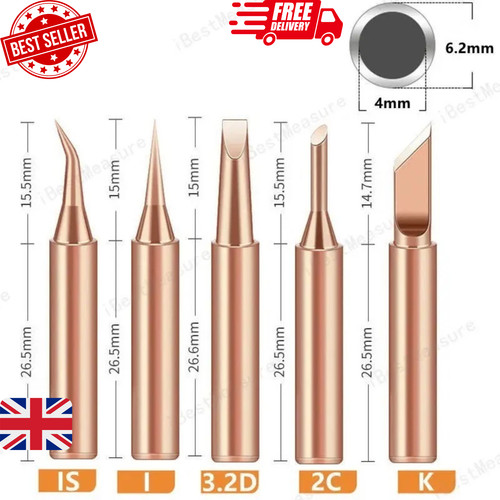 5pcs 900m soldering iron tip - 900m,