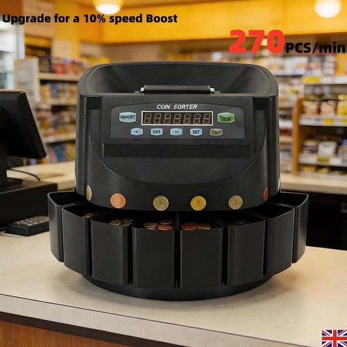 Automatic gbp coin counter - automatic,
