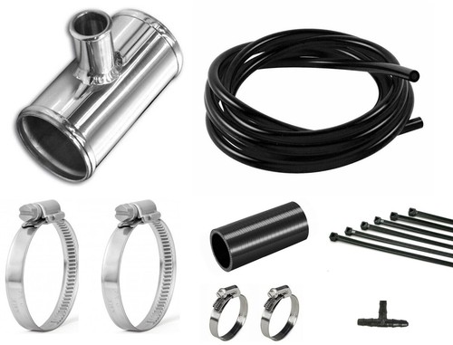 Dump valve fitting kit 76mm - fitting,