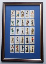 Cigarette cards military - cards,