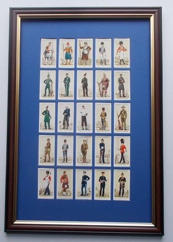 Cigarette cards military - ,