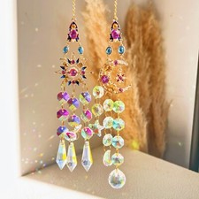 2 PCS Crystal Suncatcher Boho