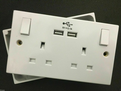 Double gang plug - plug, electric