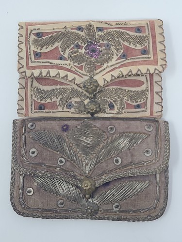 Pair antique ottoman edwardian - antique,