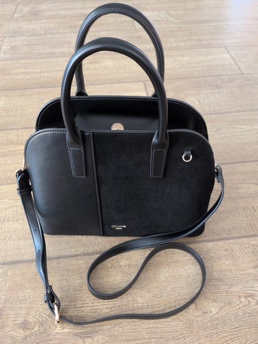 Dune black faux leather - black,