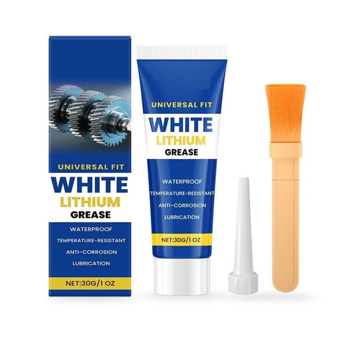 White lithium grease high - lithium,