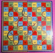 Vintage board game Snakes &