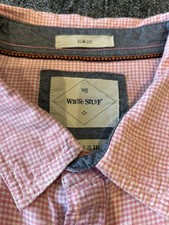 White stuff slim fit pink and