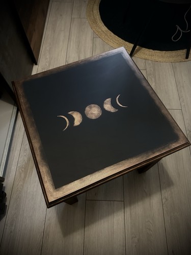 Boho gothic black phases - , of
