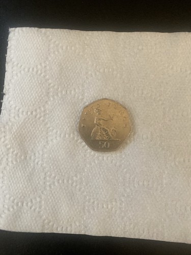 Elizabeth 50p fifty pence - elizabeth,