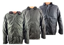 Mens Lined Wax Jacket