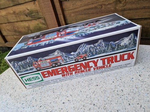 Hess emergency truck with - hess,