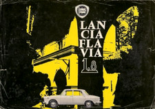 Lancia Flavia 1.8 Berlina 1963-1965 UK Market Single Sheet Sales Brochure FAIR