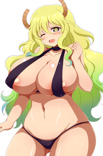 Kobayashi maid dragon lucoa - maid,