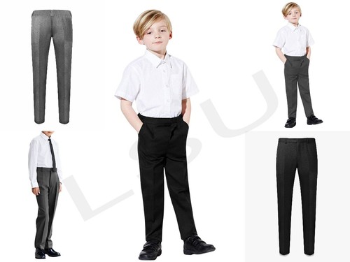 Boys adjustable waist school - adjustable,