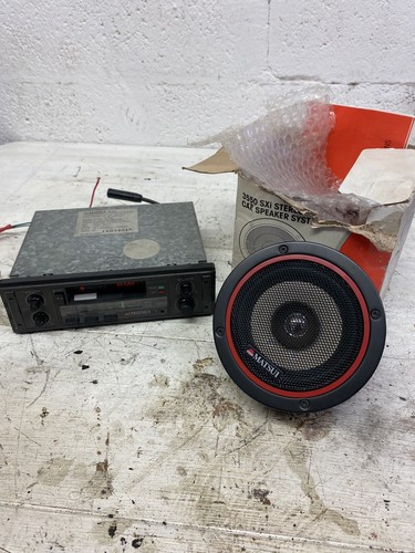 Matsui vintage car radio - car,