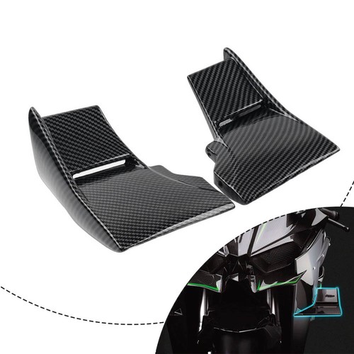 Lower winglets air deflectors - lower,