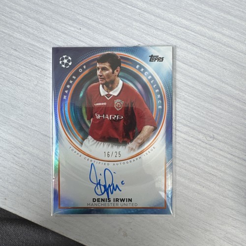 Denis irwin topps marks - irwin,