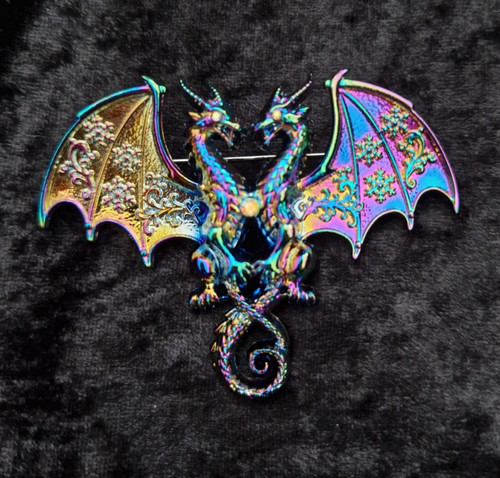 Iridescent gothic dragon - iridescent,