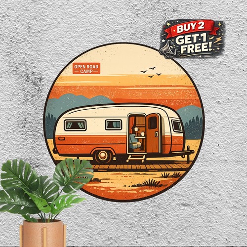 Classic travel camper - travel, van
