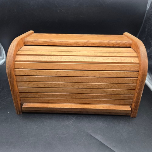 Vintage solid oak roll top - solid,