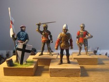 Job Lot-Various Knights,54mm.