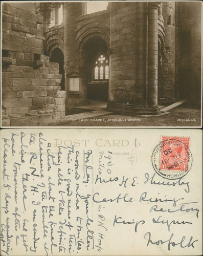 Jedburgh abbey lady chapel - abbey,
