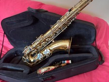 Vintage Yamaha YTS 21 Tenor Saxophone--Purple Logo- In good Condition