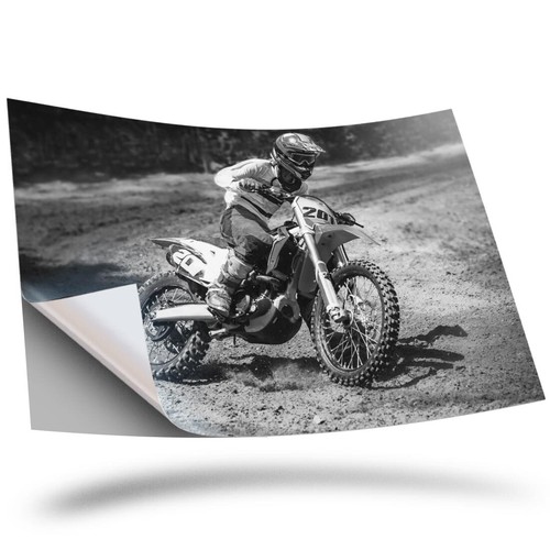 Vinyl sticker bw - x,