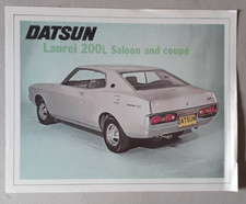 Datsun Laurel 200L Leaflet /