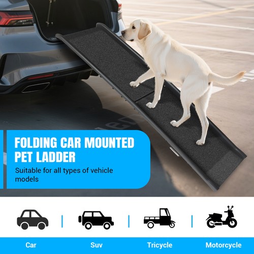 Folding dog ramp for suv - folding,