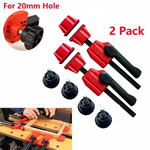 Quick fix bench - dog, clamps